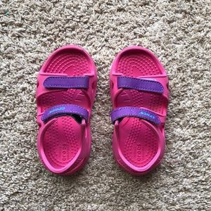 Crocs girls shoes size 7
